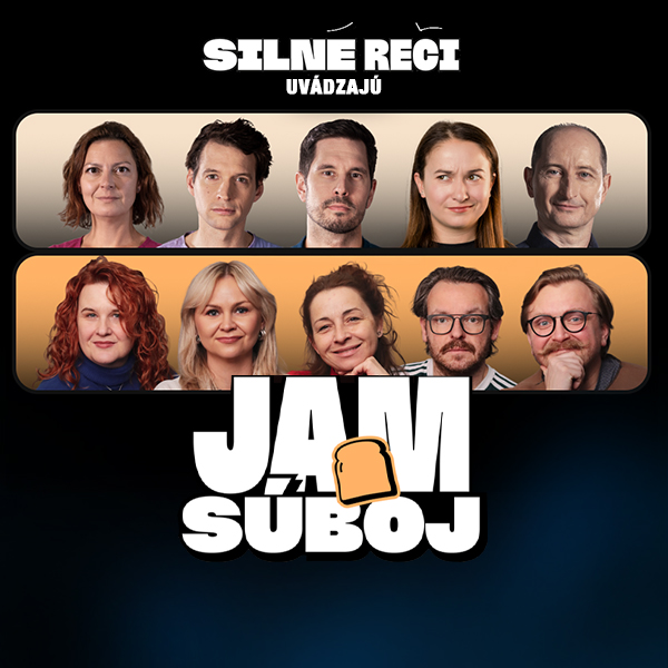 Benefičný Jam súboj – Silné reči vs. Červené nosy  | Slovenský umelecký dvor - Ovsištské námestie 1, 851 04 Bratislava
