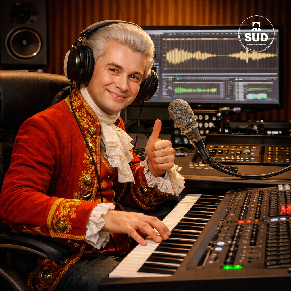 Ako by Mozart vyzeral dnes? Opýtali sme sa umelej inteligencie.